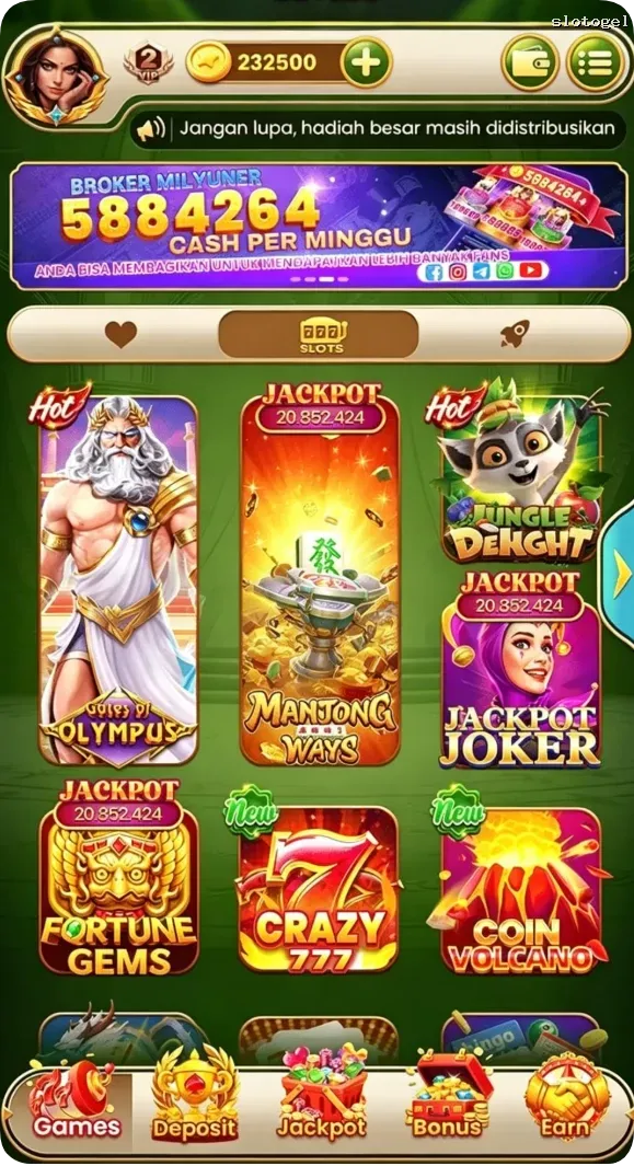 slotogel Preview - Resmi Unduh